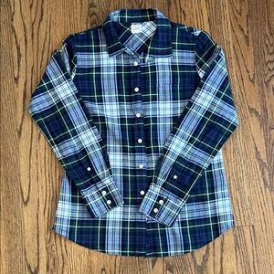 J Crew Plaid Button Down